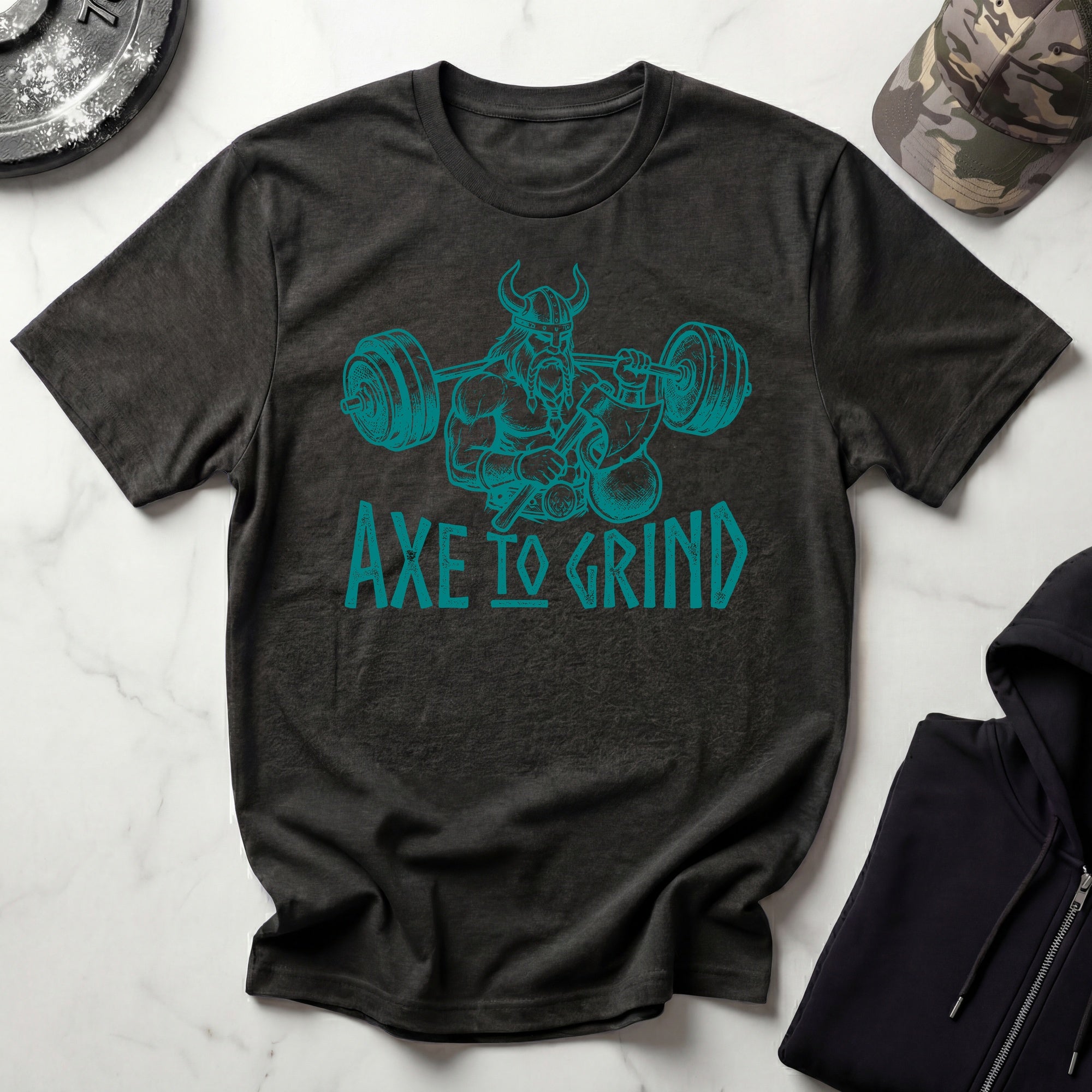 Axe to Grind Graphic Gym T-Shirt