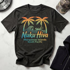 Vintage Nuku Hiva Island Gym T-Shirt
