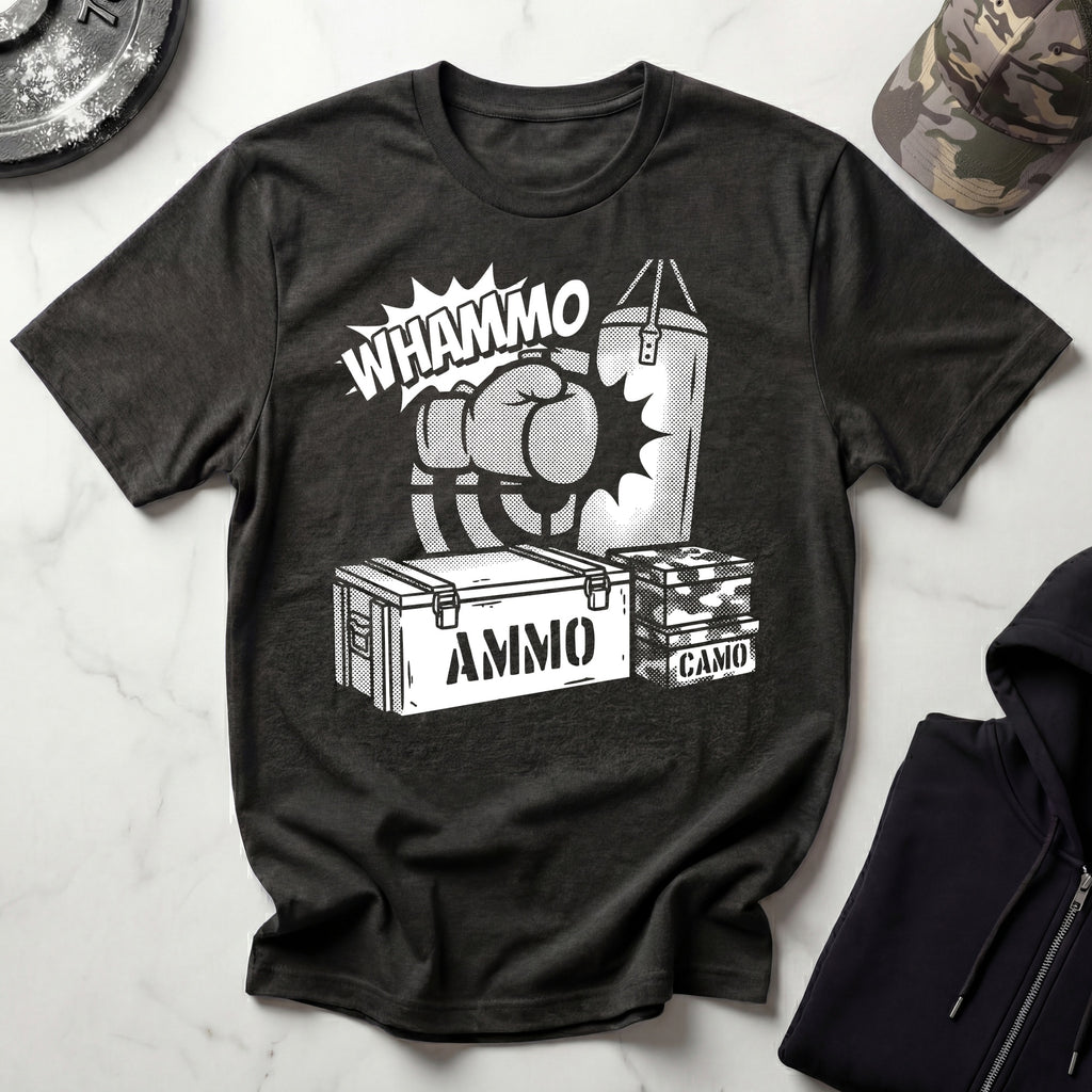 Whammo Military Boxing Gym T-Shirt
