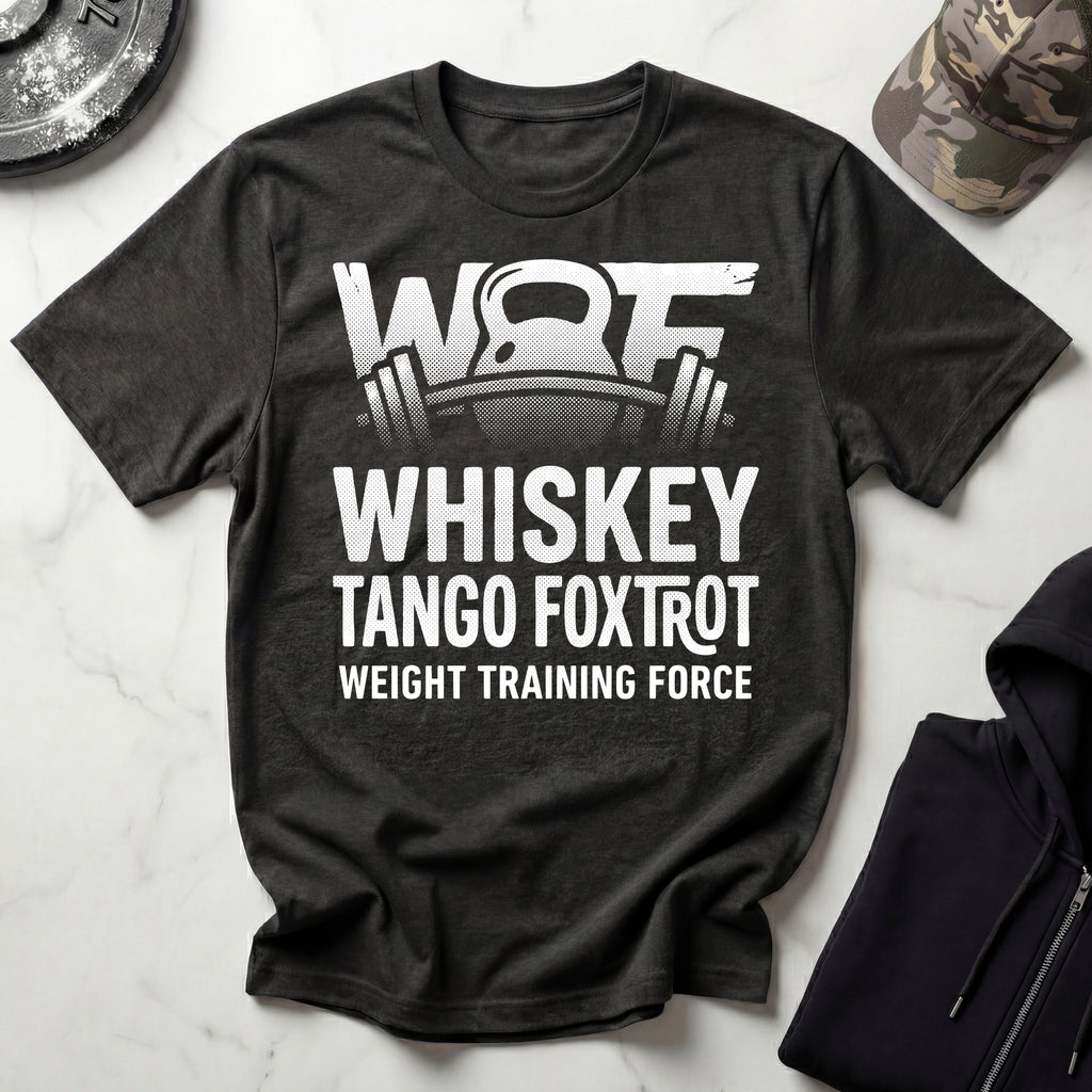 Whiskey Tango Foxtrot Vintage Gym T-Shirt