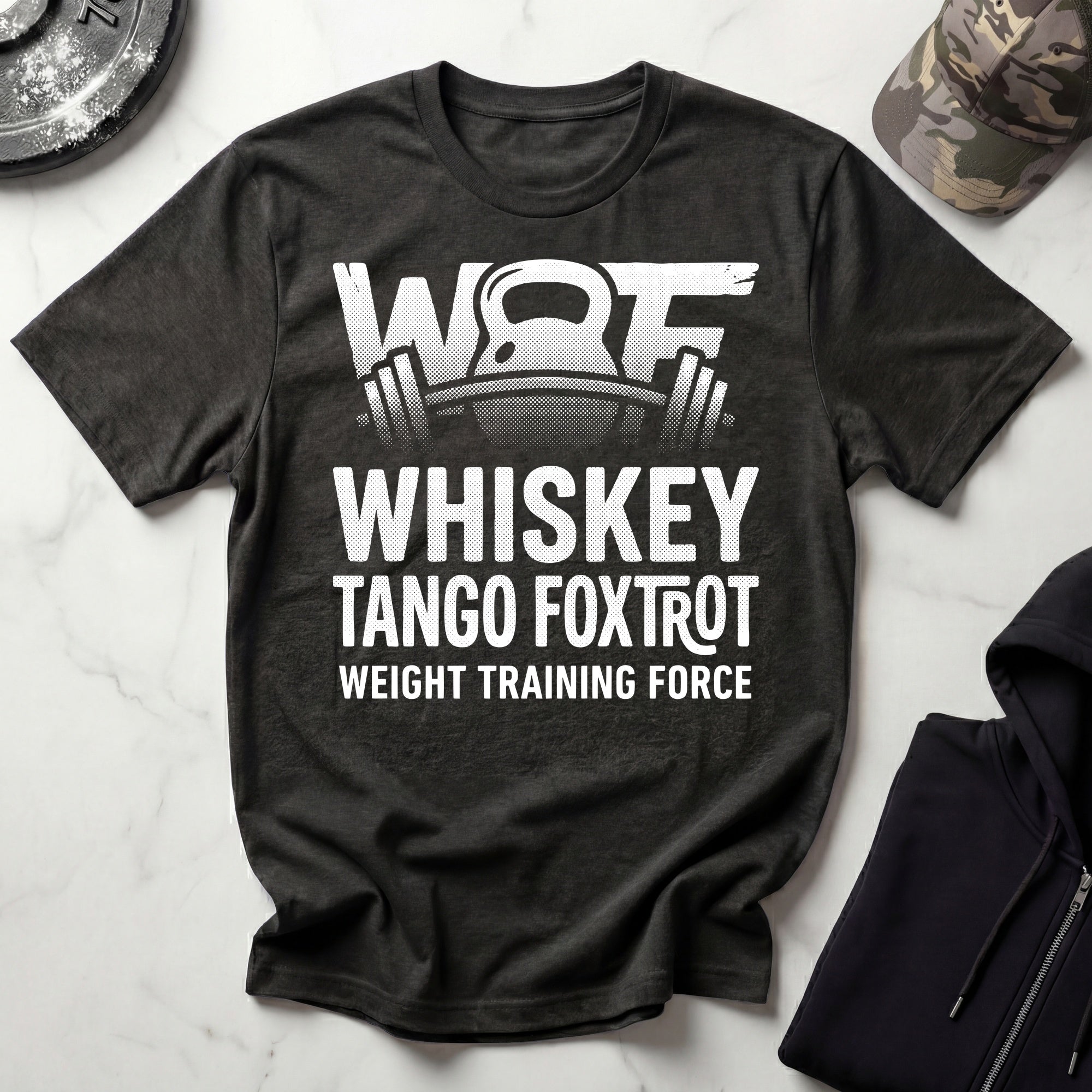 Whiskey Tango Foxtrot Vintage Gym T-Shirt