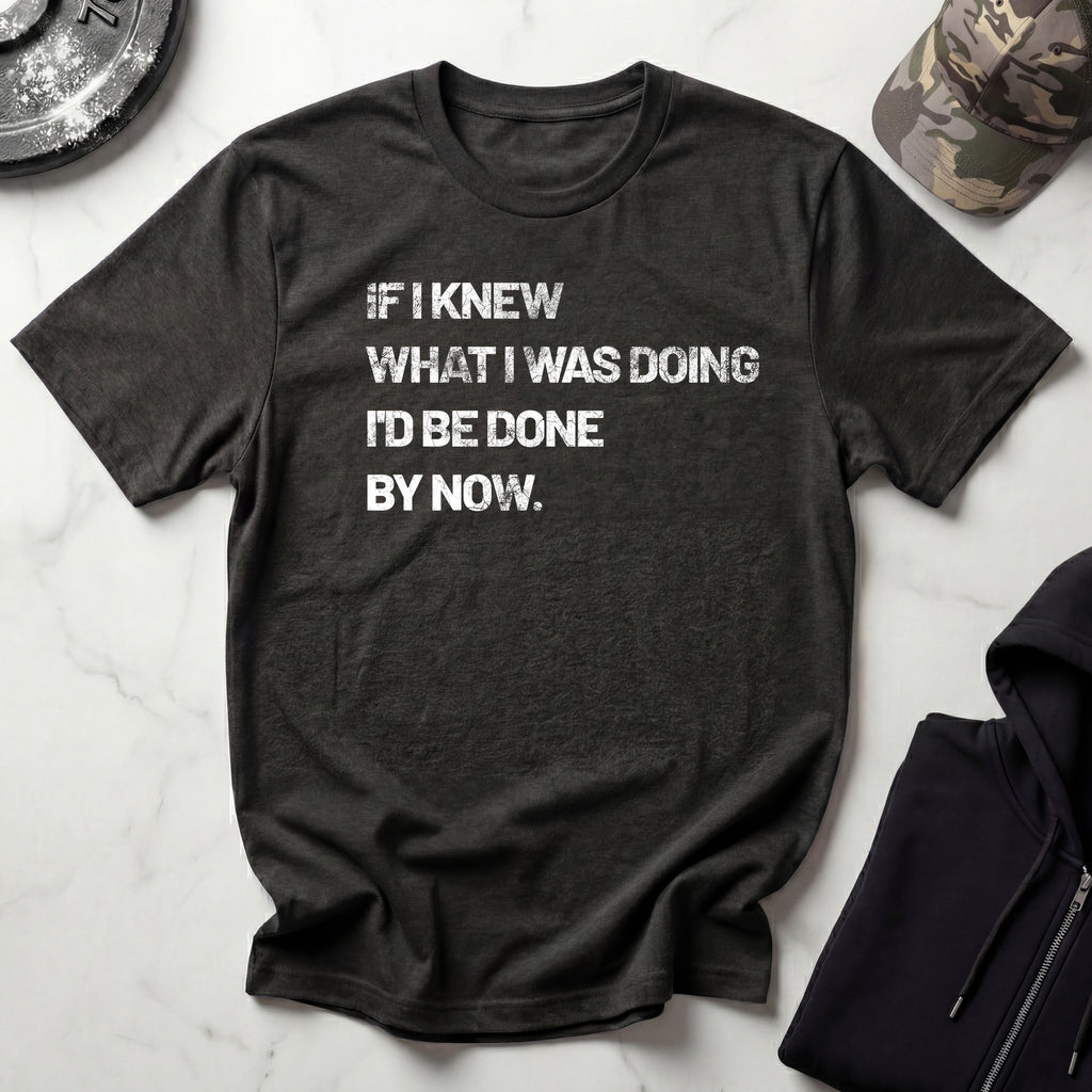 Wise Quote Typographic Retro Gym T-Shirt