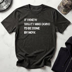 Wise Quote Typographic Retro Gym T-Shirt