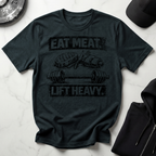 Eat Meat Lift Heavy Light Tee