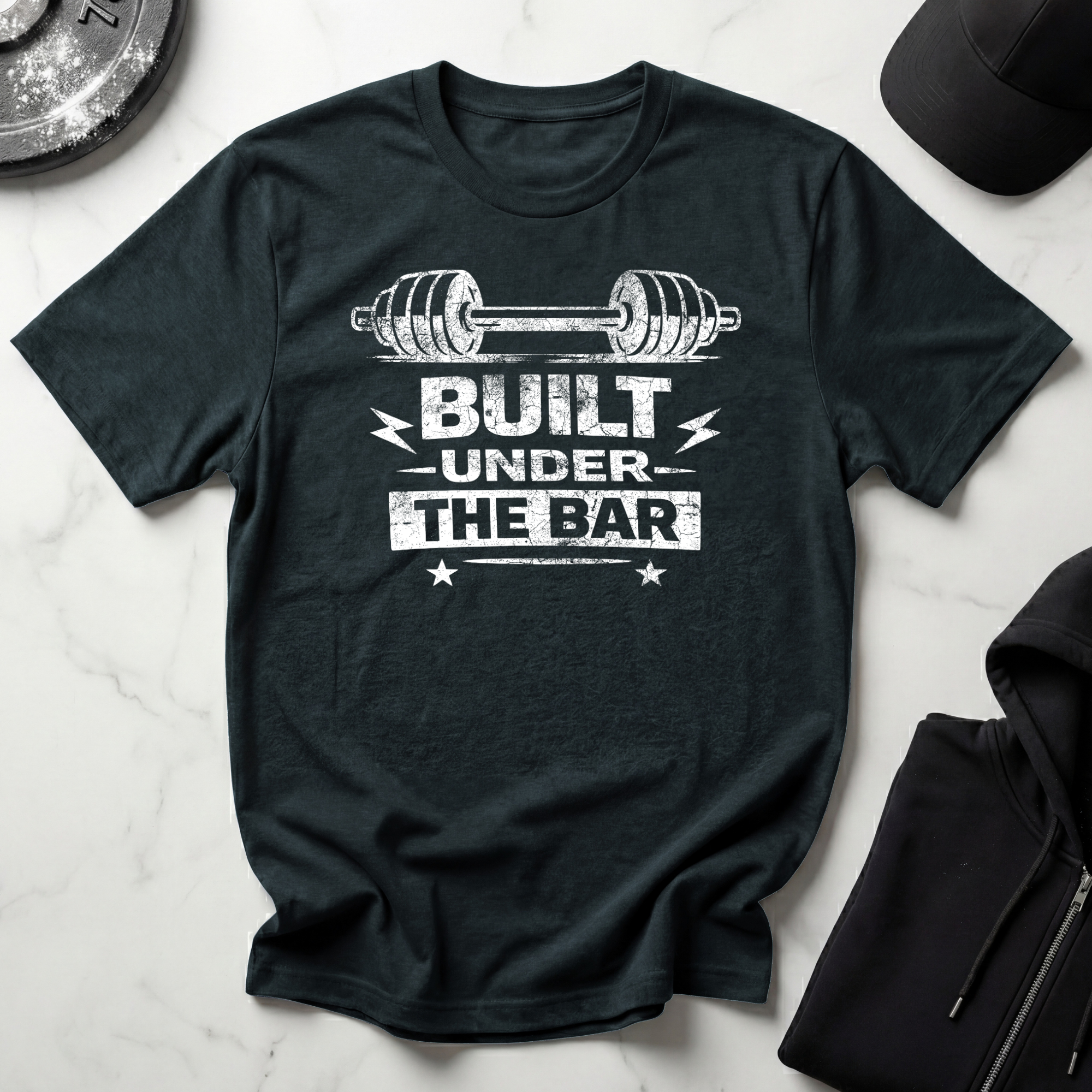 Built Under The Bar Dark Tee