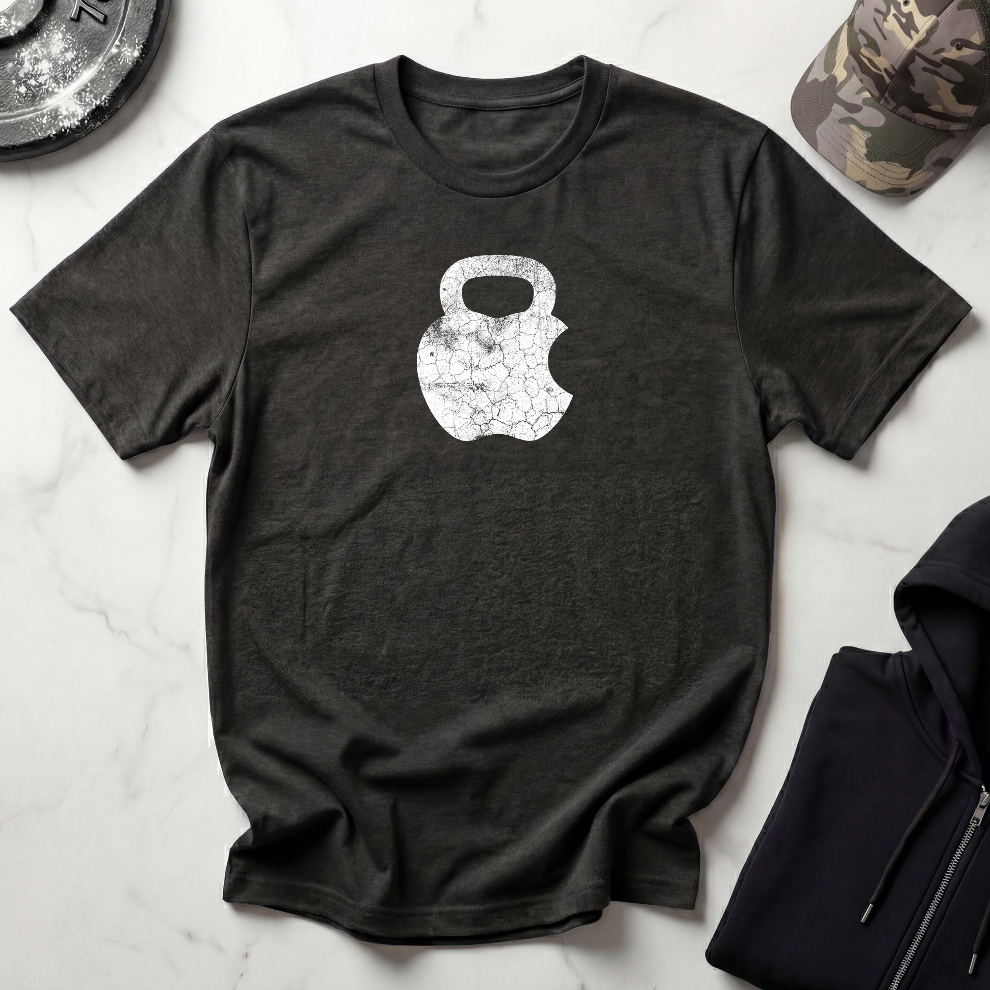 iKettle Graphic Vintage Gym T-Shirt
