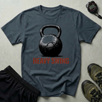 Heavy Swing Kettlebell Workout T-Shirt