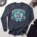 Anti Gravity Alien Long Sleeve Gym Tee