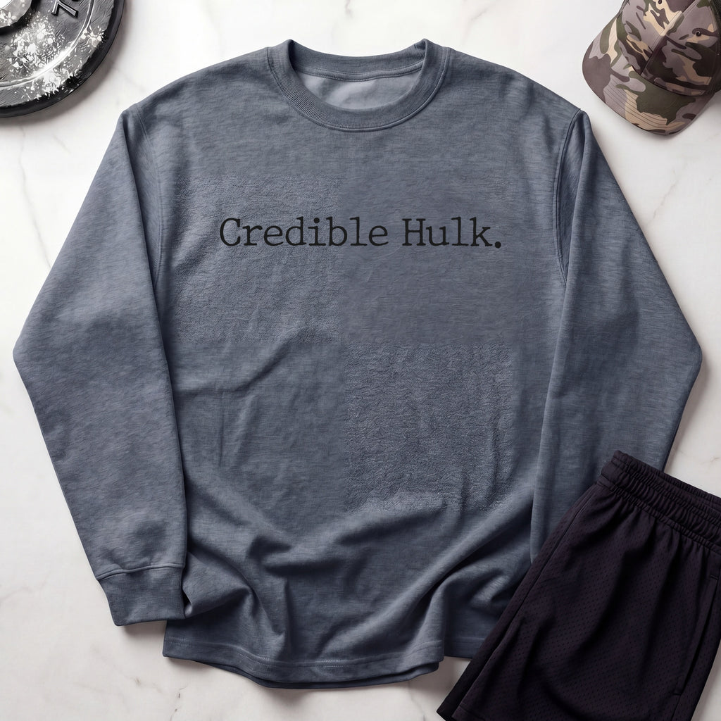 Credible Hulk Vintage Crewneck Sweatshirt