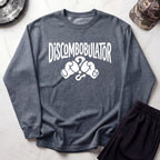 Discombobulator Boxing Cozy Vintage Crewneck Gym Sweatshirt