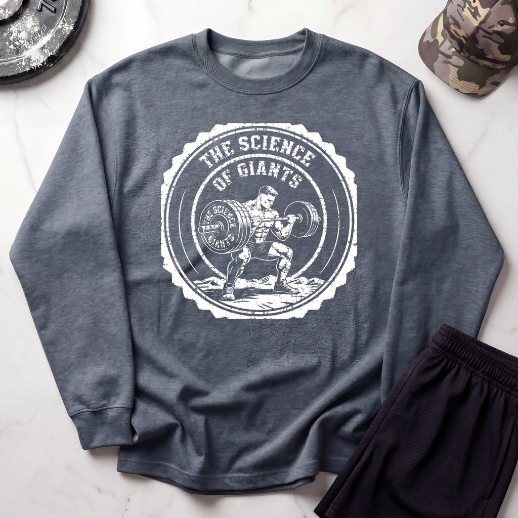 Science Of Giants Cozy Gym Crewneck Sweatshirt