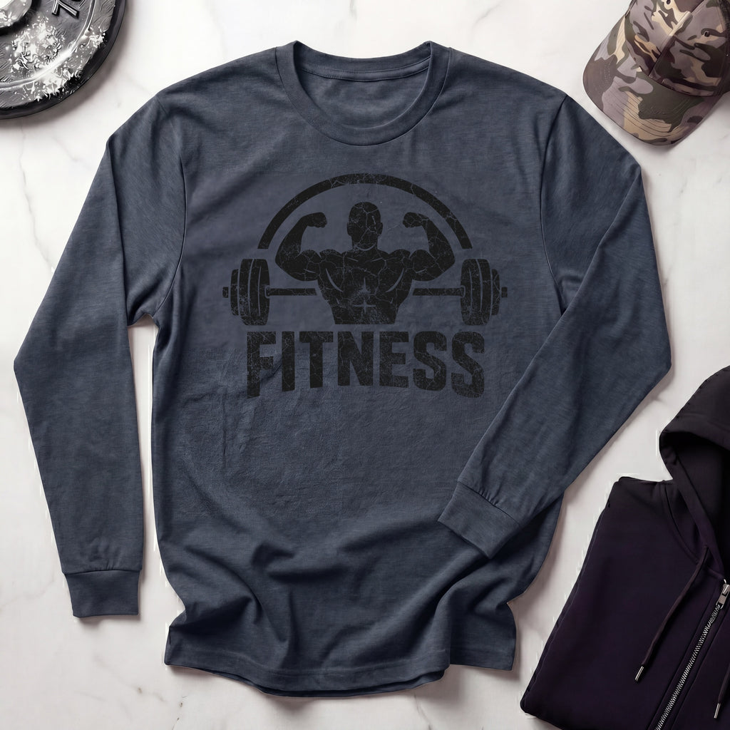 Weightlifting Fitness Long Sleeve Gym Tee