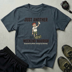Just Another Weekend Warrior Funny Gym T-Shirt