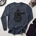 Kettlebell Cafe Vintage Long Sleeve Gym Tee