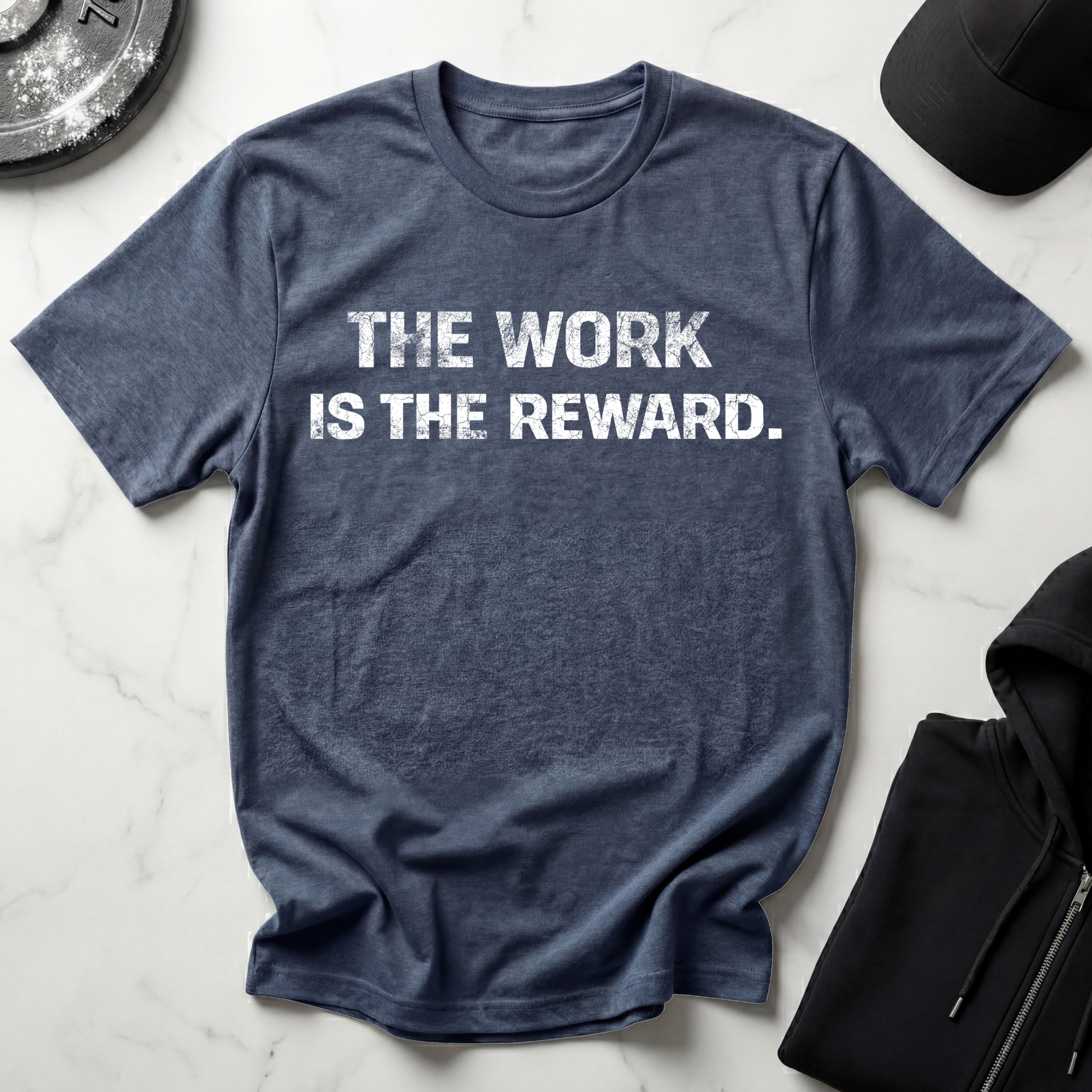 The Work Is The Reward Dark Tee