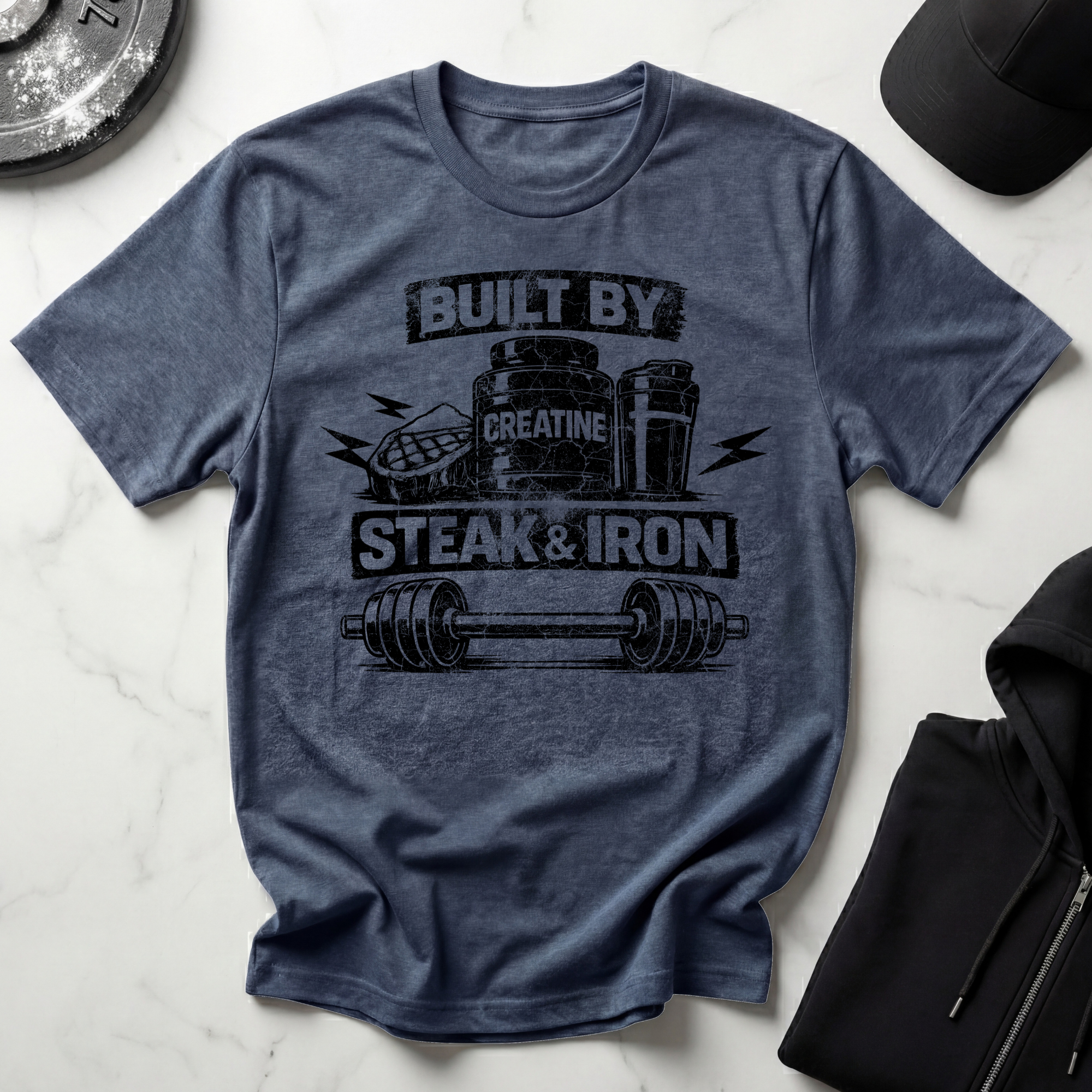 Built by Steak & Iron Light Tee