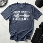 Heavy Weight Hard Life Dark Tee