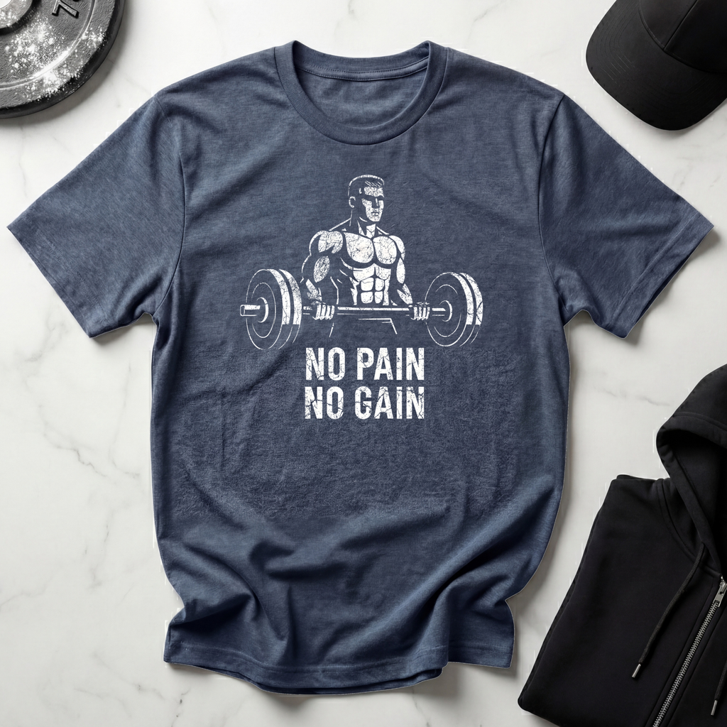 No Pain No Gain Dark Tee