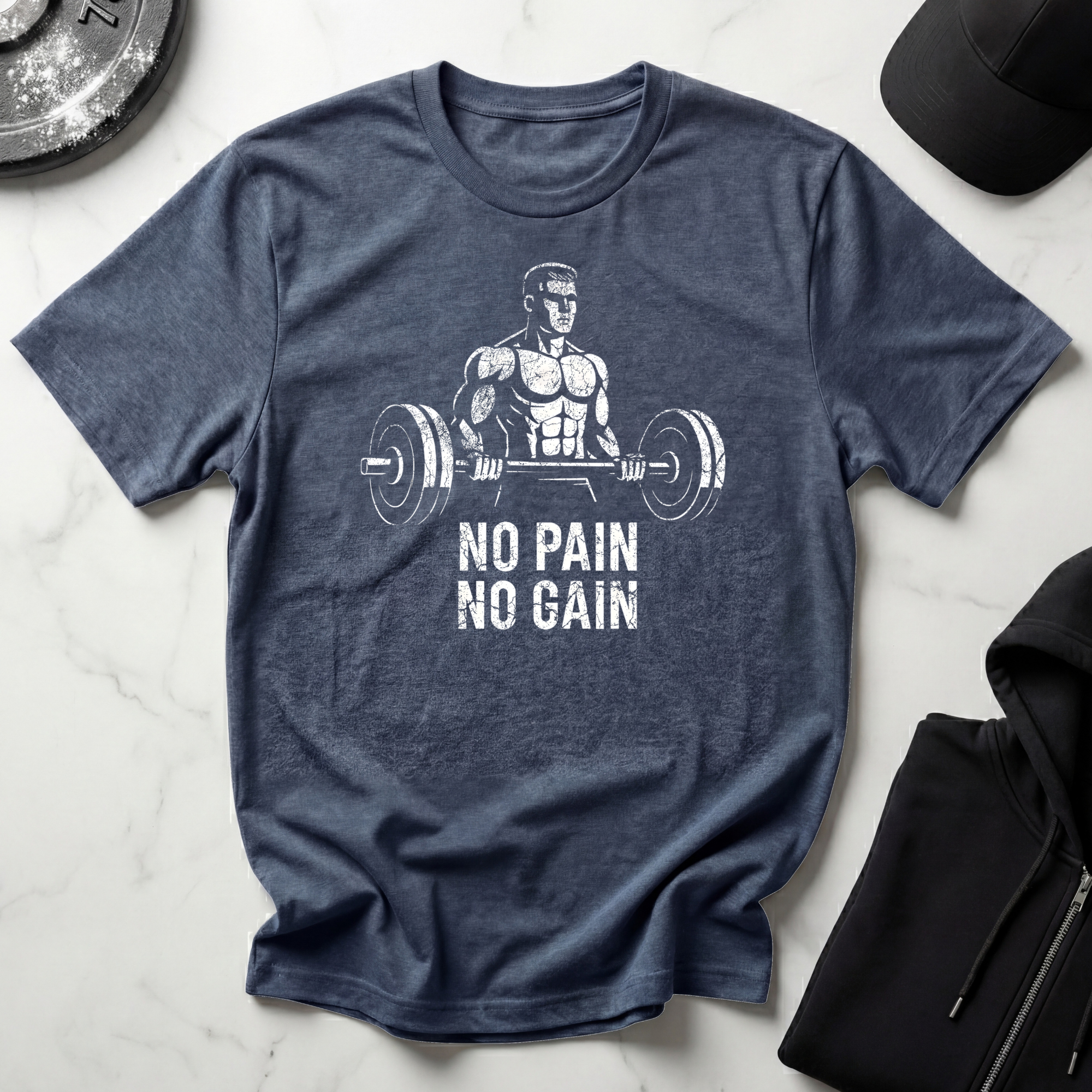 No Pain No Gain Dark Tee