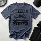 Eat Meat Lift Heavy Light Tee
