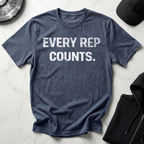 Every Rep Counts Dark Tee