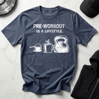 Pre-workout is a Lifestyle Dark Tee