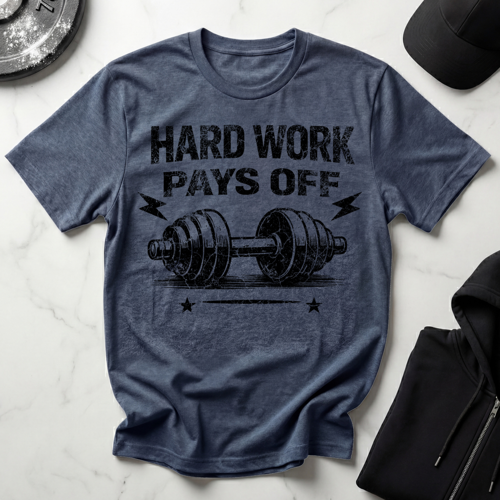 Hard Work Pays Off Light Tee