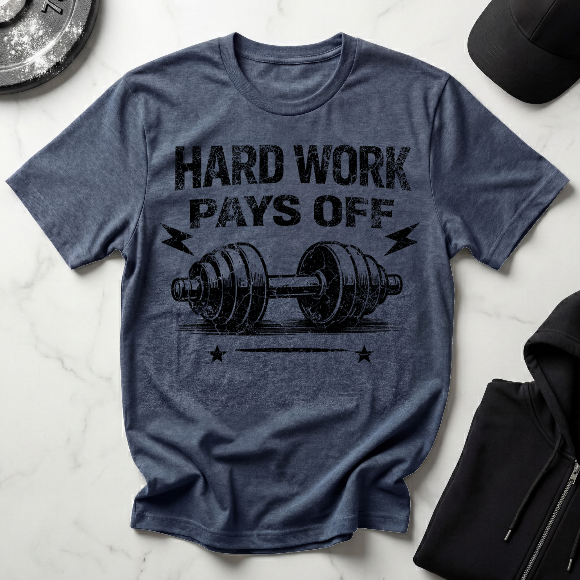 Hard Work Pays Off Light Tee