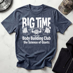 Big Time Bodybuilding Club Retro Gym T-Shirt