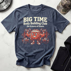 Big Time Body Building Graphic Gym T-Shirt