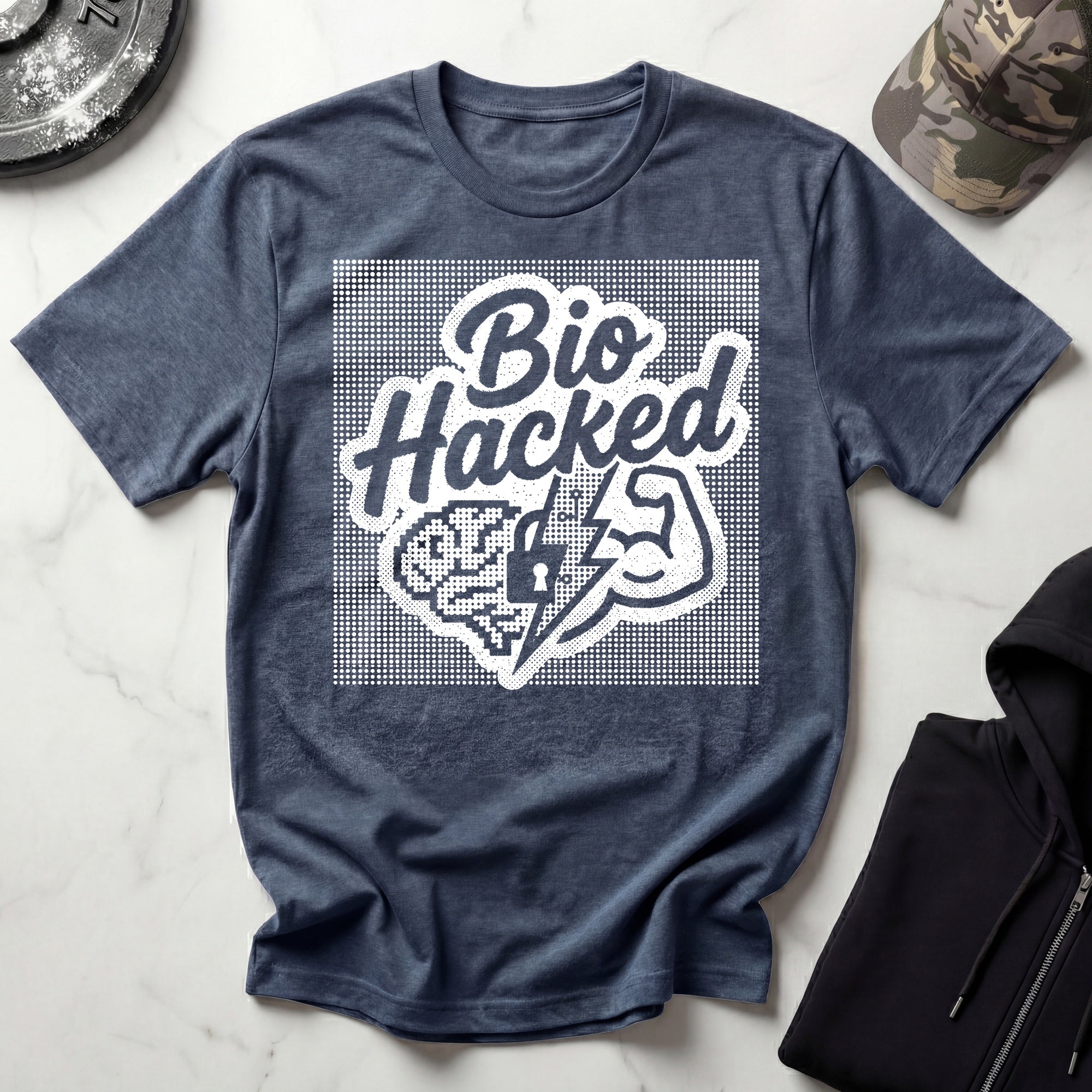 Bio Hacked Dot Matrix Gym T-Shirt