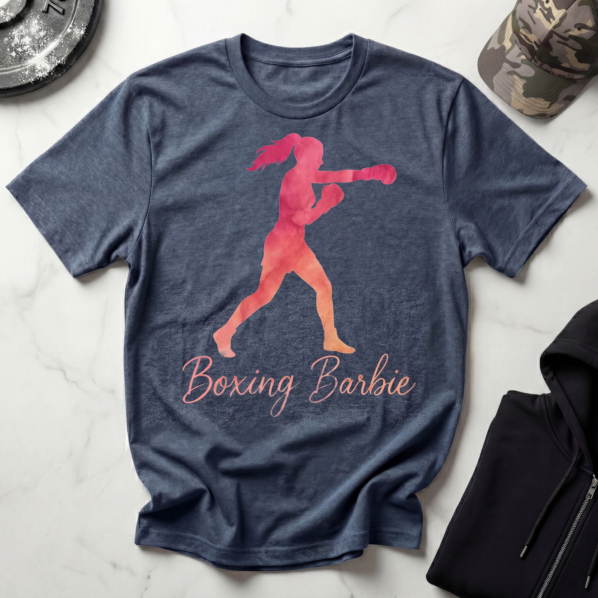 Boxing Barbie Gym T-Shirt