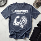Carnivore I Eat What Lions Eat Gym T-Shirt