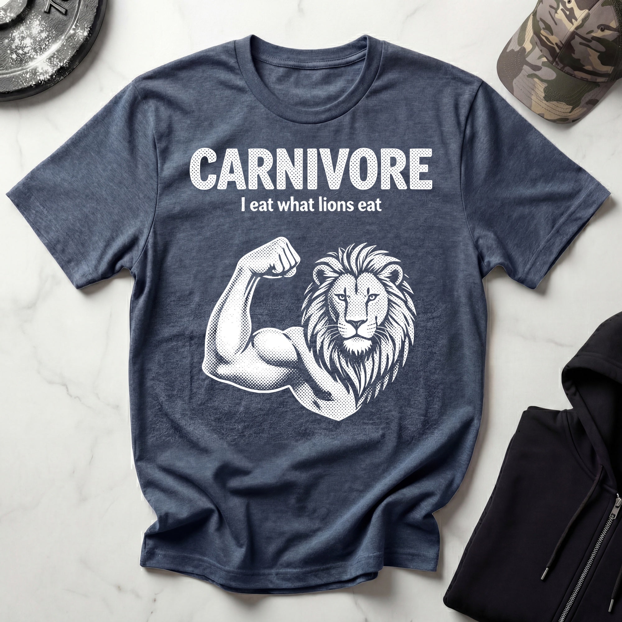 Carnivore I Eat What Lions Eat Gym T-Shirt