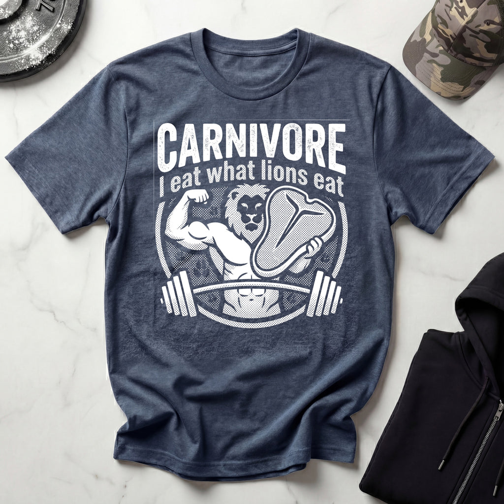 Carnivore Weights Workout Gym T-Shirt