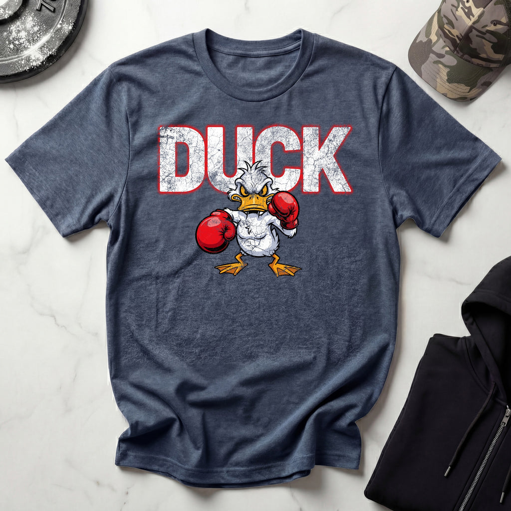 DUCK Boxer Graphic Vintage Gym T-Shirt