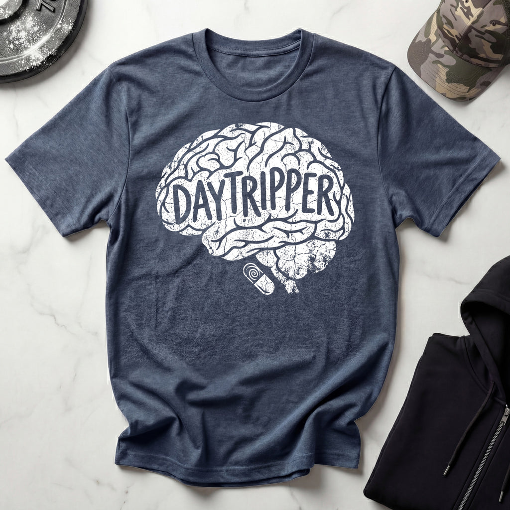 DayTrippy Mushroom Microdose Vintage Gym T-Shirt