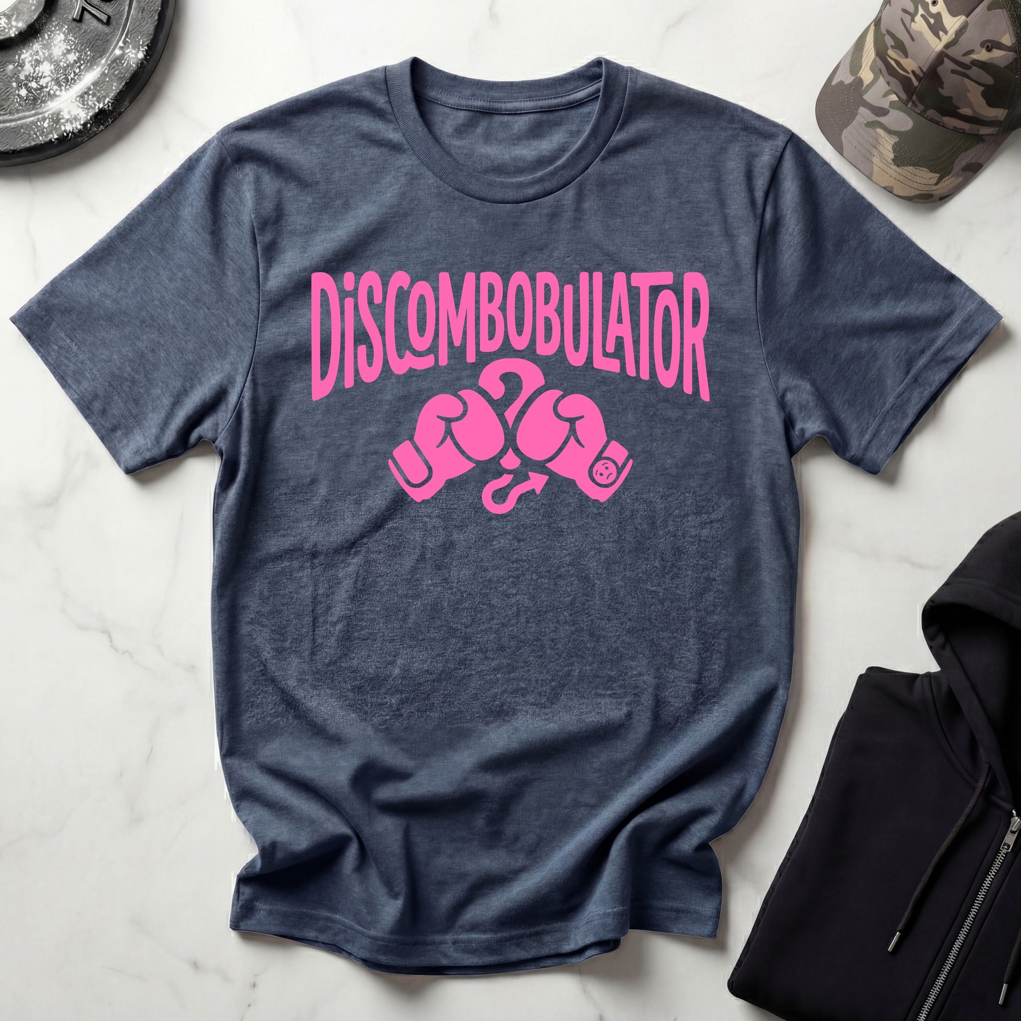 Discombobulator Boxing Pink T-Shirt