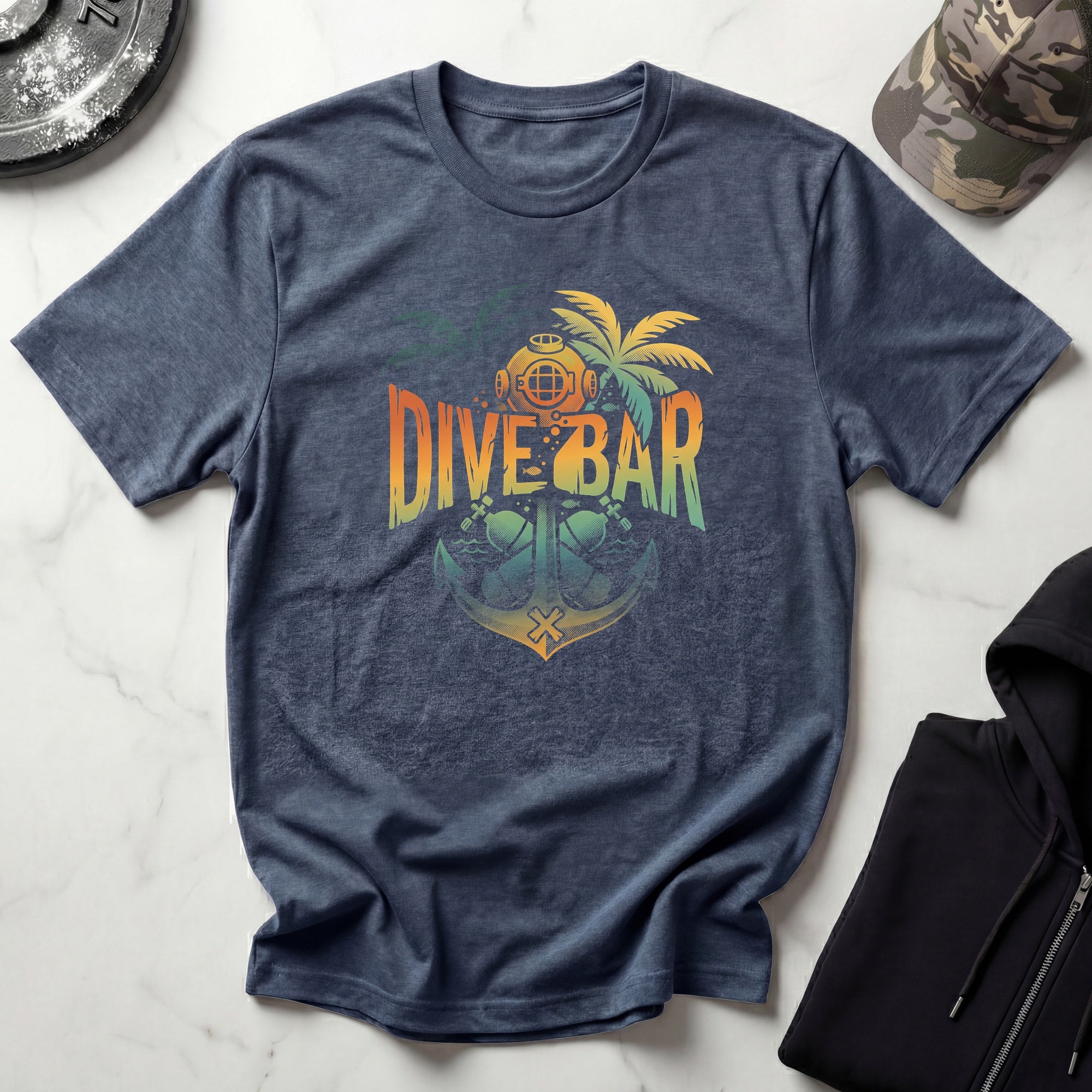 Vintage Dive Bar Gym T-Shirt