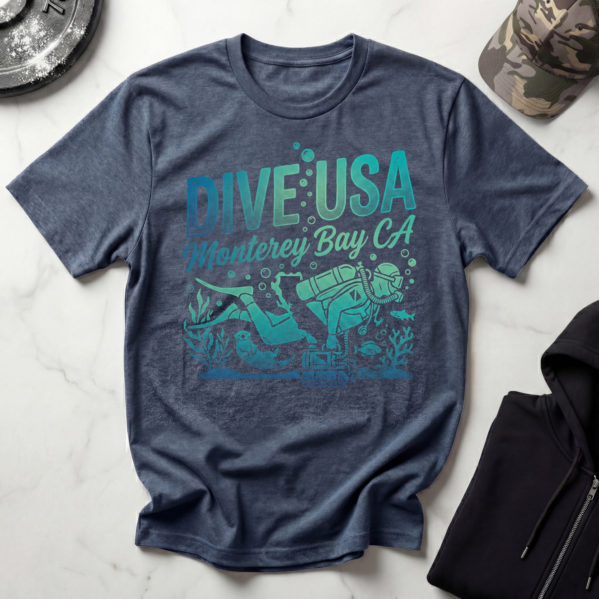 Dive Monterey Bay Gym T-Shirt