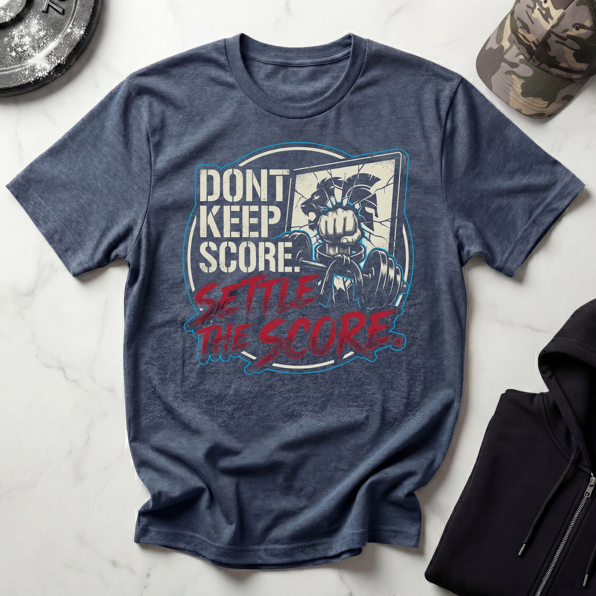 Settle The Score Vintage Boxing MMA T-Shirt