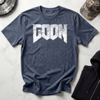Doomed Goon Graphic Grunge Vintage Gym T-Shirt