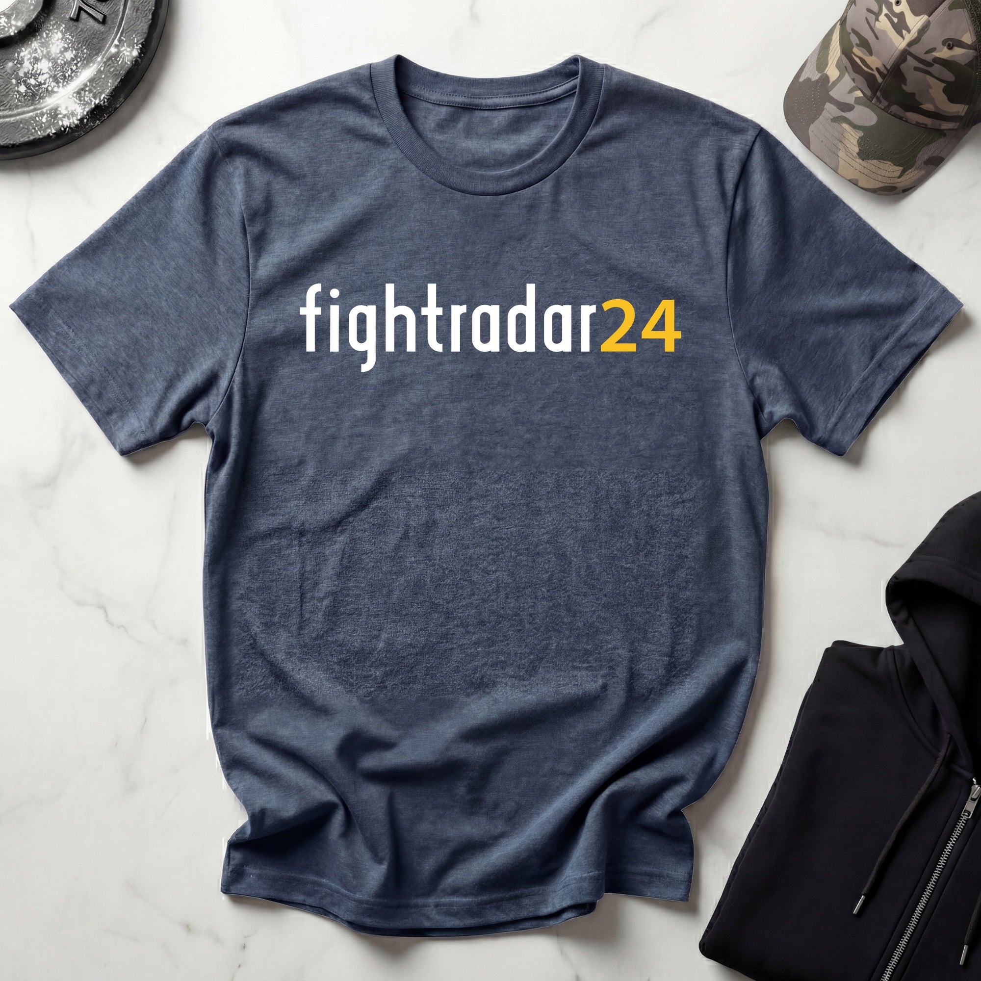 Fight Radar Graphic Gym T-Shirt