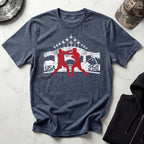 USA Freedom 250 Graphic Vintage Gym T-Shirt
