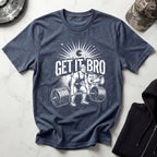 Get It Bro Weightlifting Coach Vintage Gym T-Shirt