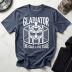 MMA Gladiator The Cage Is The Stage Vintage Gym T-Shirt