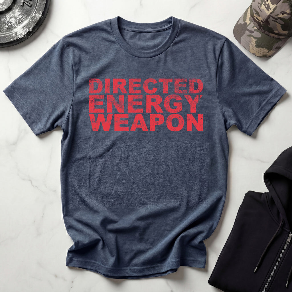 Directed Energy Grunge Red Gym T-Shirt