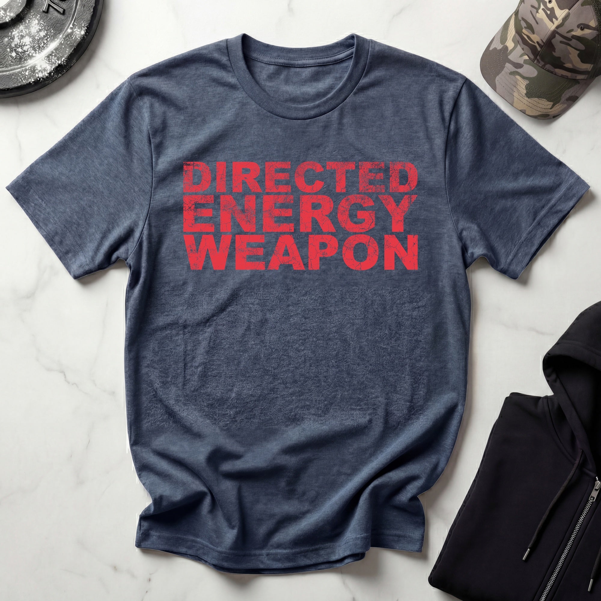 Directed Energy Grunge Red Gym T-Shirt
