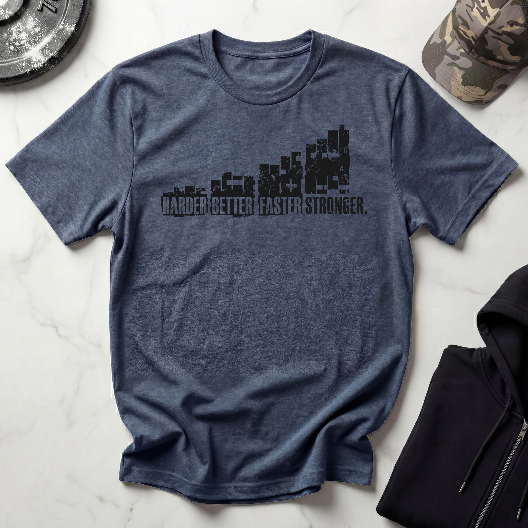 Harder Better Faster Vintage Gym T-Shirt