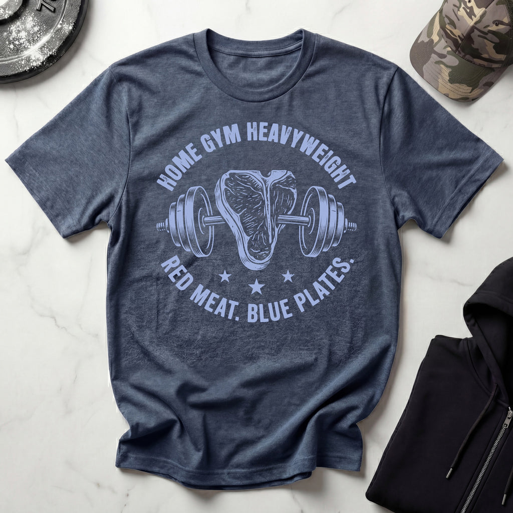 Home Gym Heavyweight Graphic Vintage Gym T-Shirt